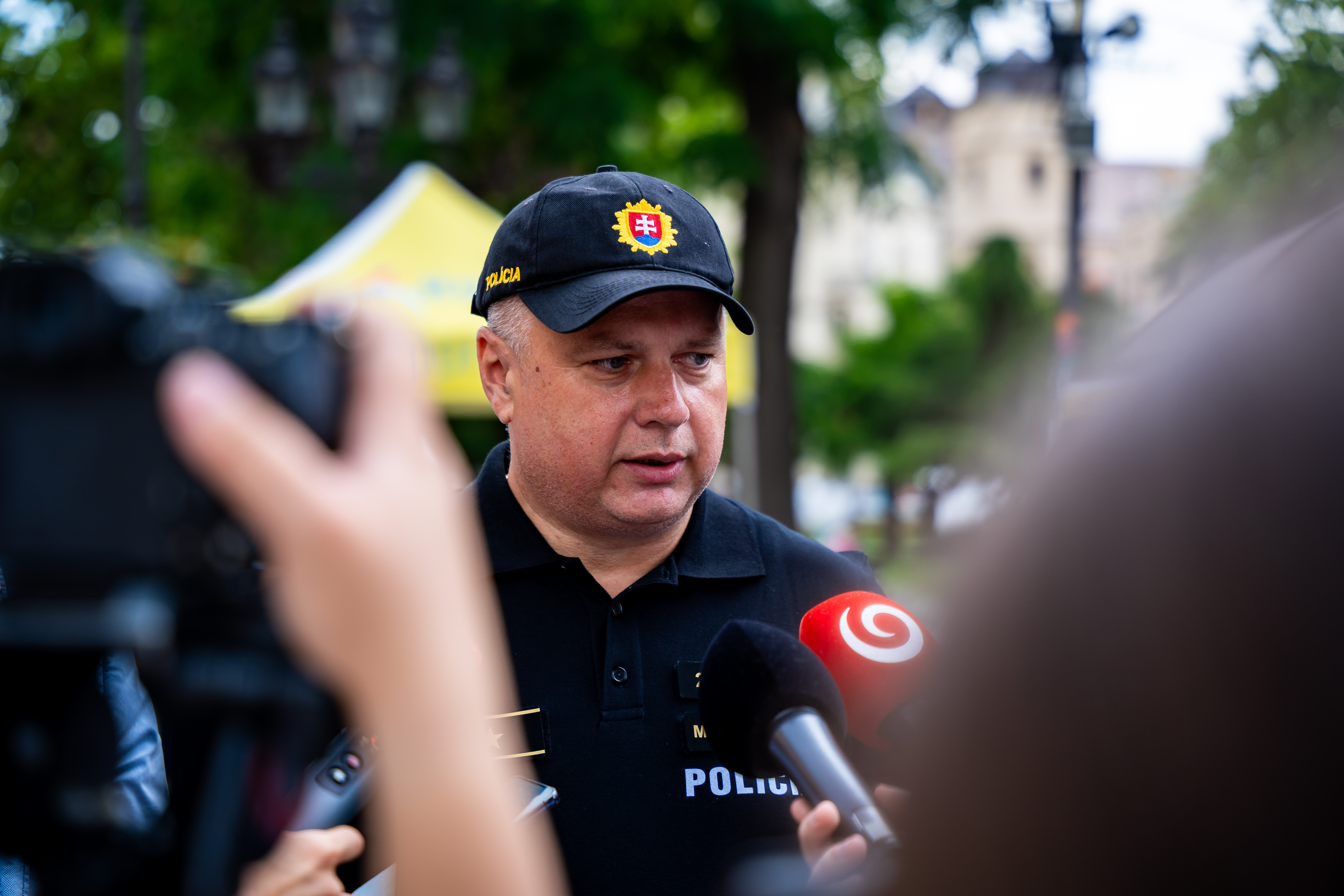 Kontrola cyklistov , kolobezkarov - Hlavna ulica -19